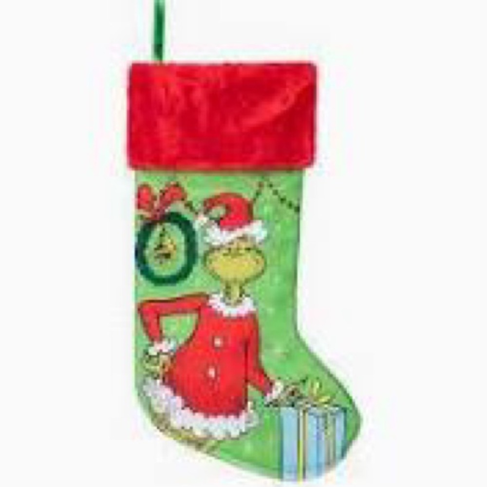 Grinch Christmas Stocking